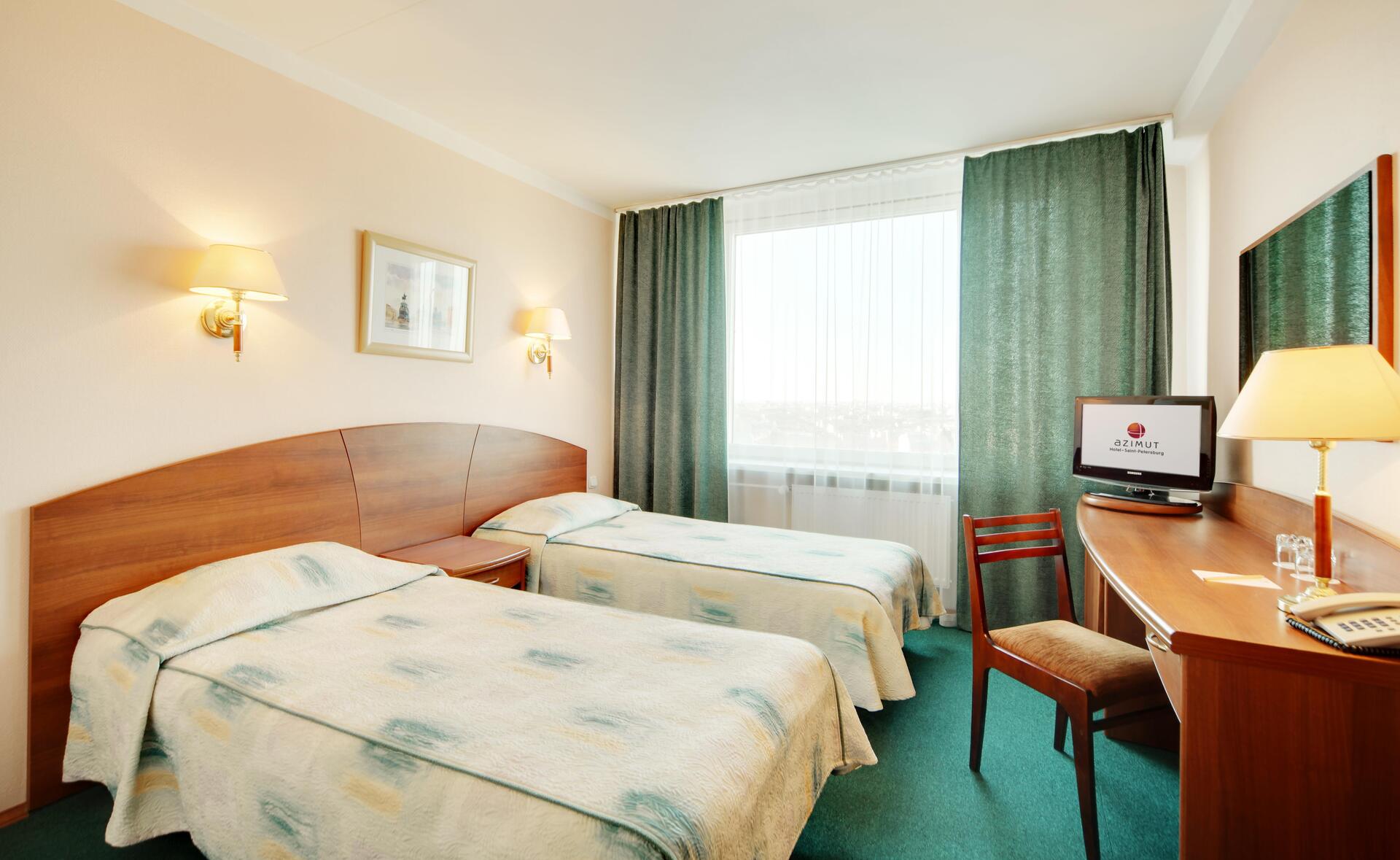 Azimut Saint-Petersburg Hotel : Room TWIN STANDARD