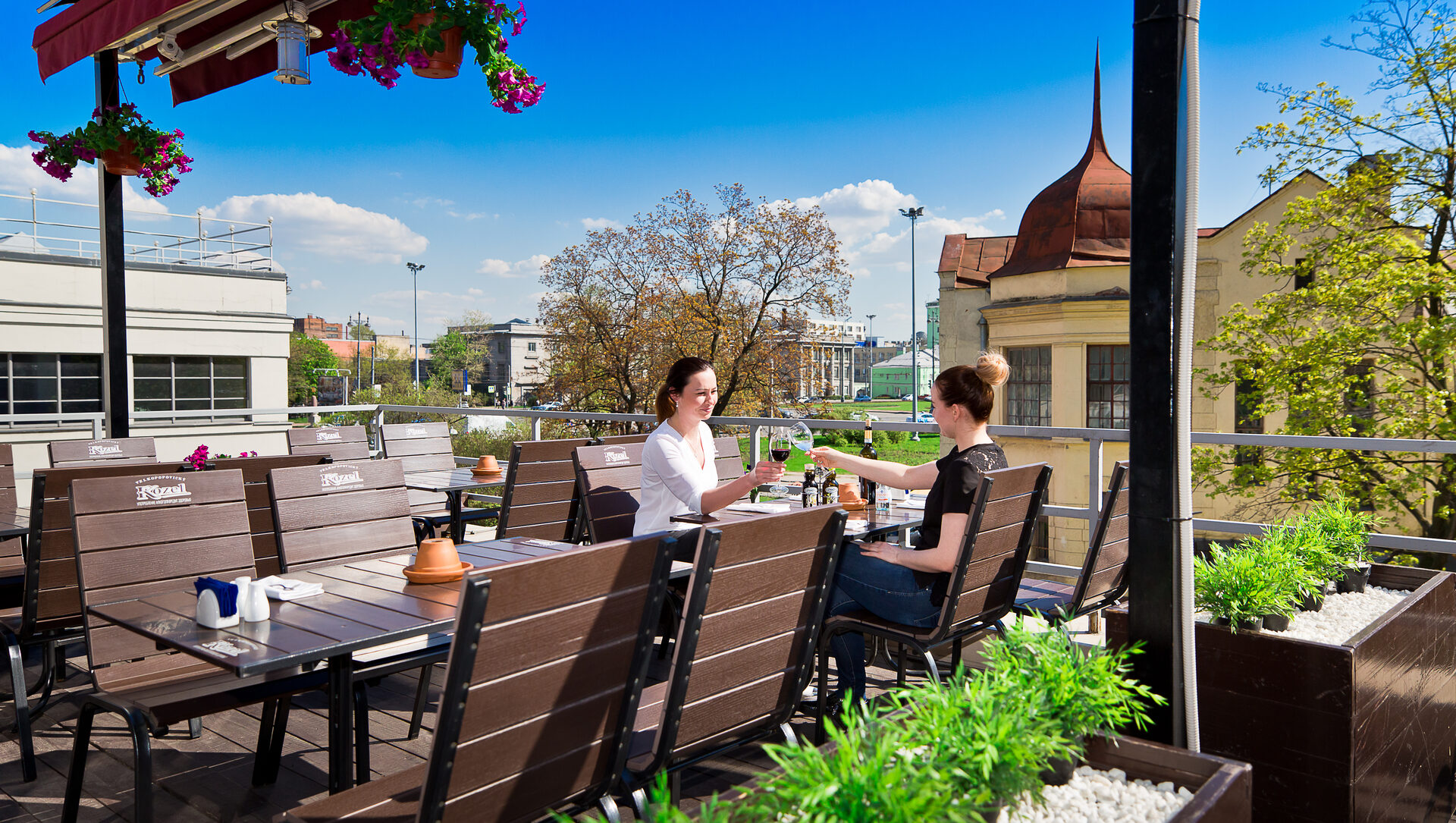 Holiday Inn Moskovskye Vorota  : Terrace