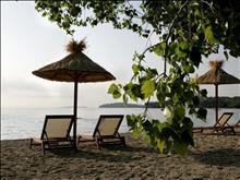 Corfu Chandris Hotel & Villas : Beach area