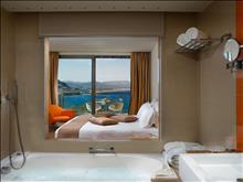 Lindos Blu Luxury Hotel & Suites: Double Room Bathroom